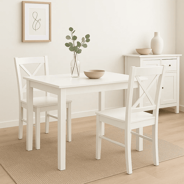 Silla de Madera Simply Blanca 5