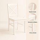 Silla de Madera Simply Blanca 8
