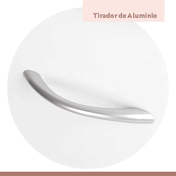 Velador Cajón y Espacio Almacenamiento Minimal Blanco 9