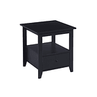 Velador Mesa Lateral Auxiliar con Cajón Bohemio 1