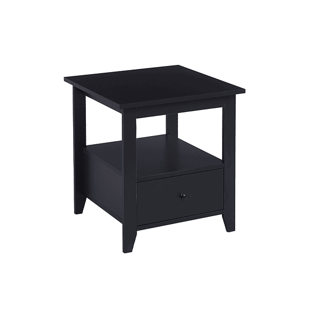 Velador Mesa Lateral Auxiliar con Cajón Bohemio 1