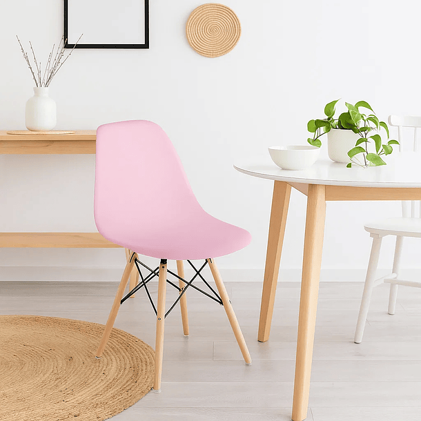 Silla Eames - Rosada 4