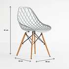 Silla Eames Mesh Gris 6