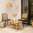 Silla Lombardía de Polipropileno - Negra 3