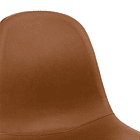 Silla Spoon Ecocuero Vintage - Café 9