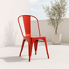 Silla Tolix - Roja 3