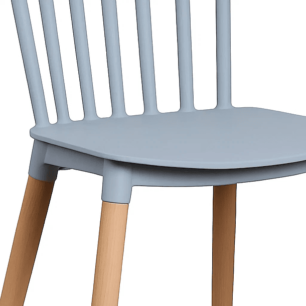 Silla Windsor - Gris 9