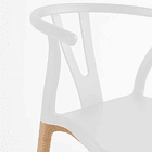 Silla Wishbone - Blanca 8