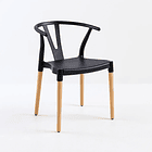 Silla Wishbone - Negra 2