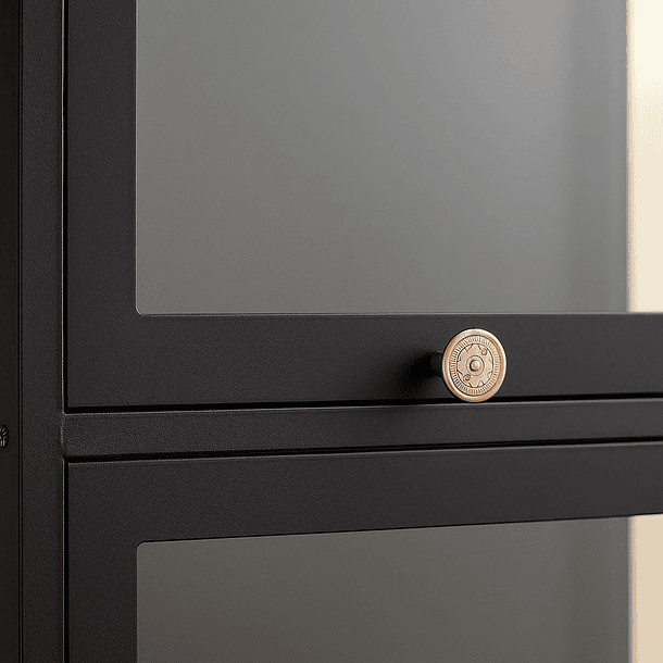 Vitrina BambooGlass 4 Niveles - Negro 6