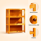 Vitrina CrystalBamboo 3 Niveles 5