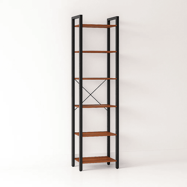 Estantería Industrial BlackLine con 6 Repisas 1