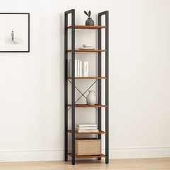 Estantería Industrial BlackLine con 6 Repisas