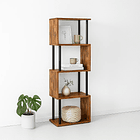 Estantería Decorativa 4 Niveles ZigZag Rack 2
