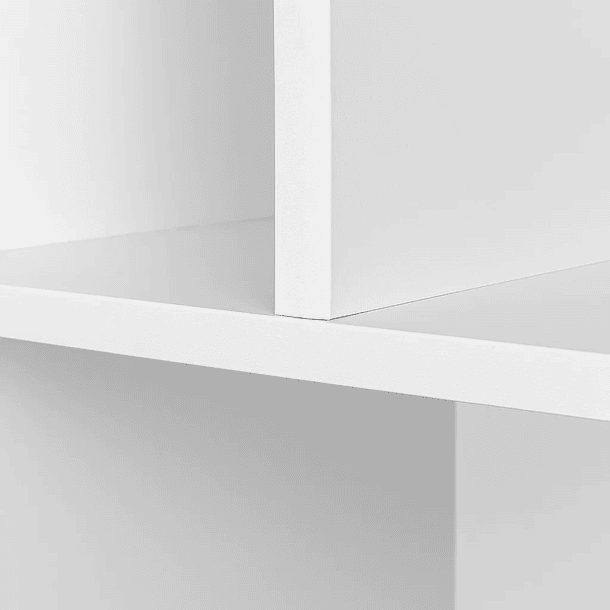 Estantería Moderna ZigZag de 6 Niveles - Blanco 6