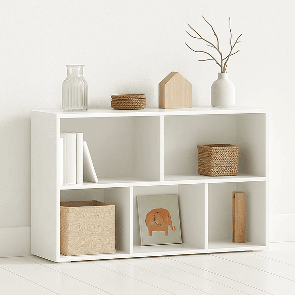 Estantería Baja MultiBox Blanca 2