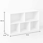 Estantería Baja MultiBox Blanca 4