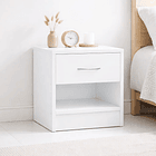 Velador KLAKU 39x41 - Blanco 2