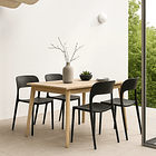 Pack de 4 Sillas Kentucky - Negras 2