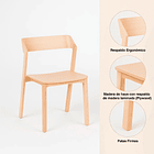 Silla de Comedor Madera Rover Viena Natural 5