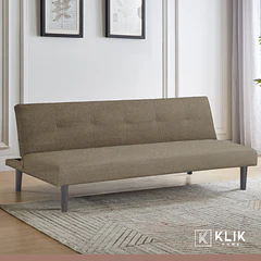 Futón Sofá Cama 2 cuerpos Sofía - Lino Beige