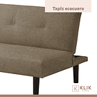 Futón Sofá Cama 2 cuerpos Sofía - Lino Beige 9