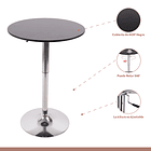 Mesa de centro alta ajustable - Negra 9