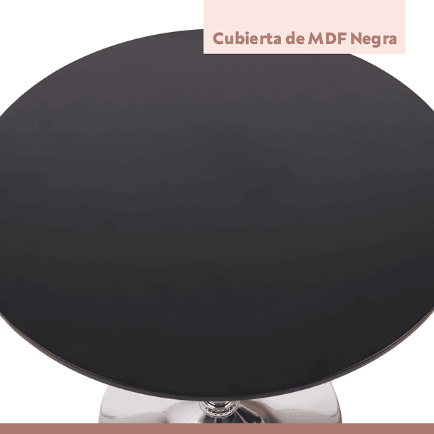 Mesa de centro alta ajustable - Negra 15