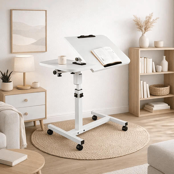 Mesa escritorio ajustable Javna 80x40x75 3