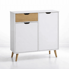 Buffet DEKLIK 80x80 - Blanco