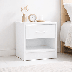 Velador KLAKU 39x41 - Blanco