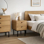 Velador KETIK 40x36x50 - Madera clara 3