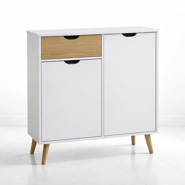 Buffet DEKLIK 80x80 - Blanco 1