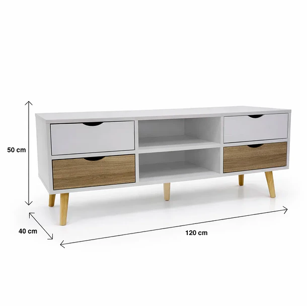 Rack TAK 120x45 - Blanco 4