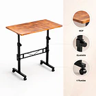 Mesa escritorio ajustable Vinna 80x40x74 5