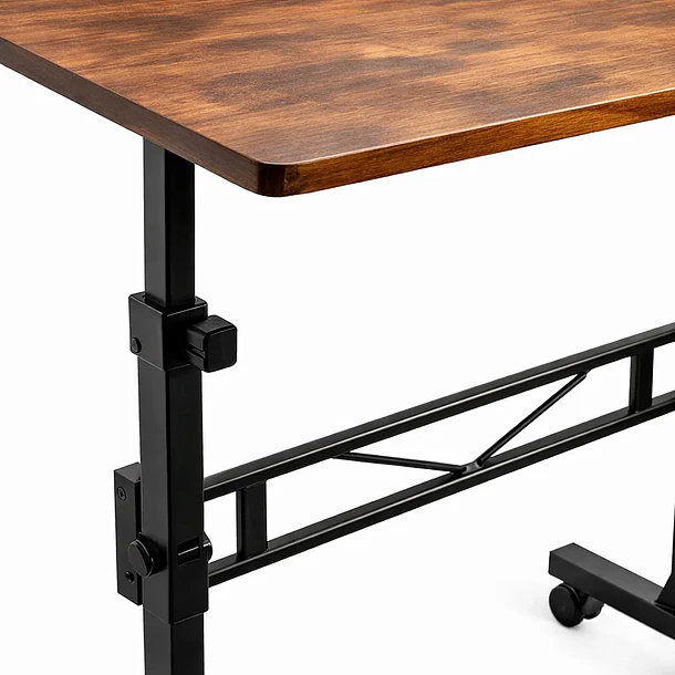 Mesa escritorio ajustable Vinna 80x40x74 6