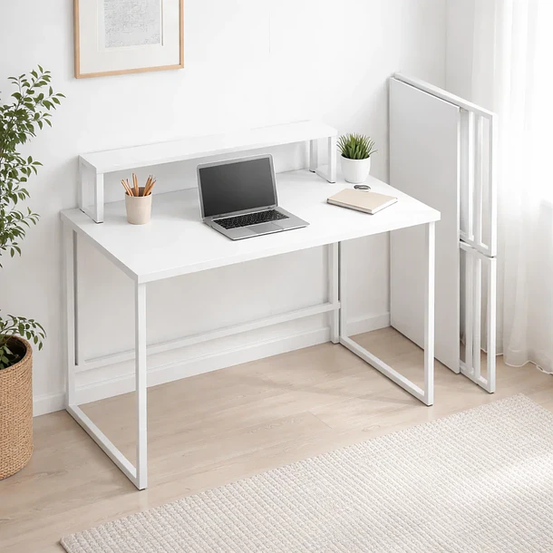 Mesa escritorio plegable Breta 100x48x75 2