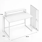 Mesa escritorio plegable Breta 100x48x75 4
