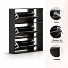 Zapatero Urban Flex - Negro 5