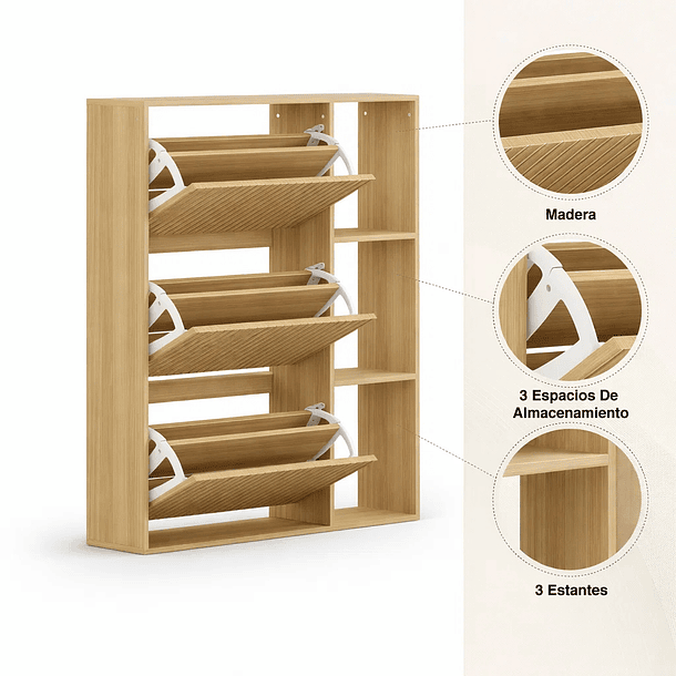 Zapatero Urban Flex - Natural 5