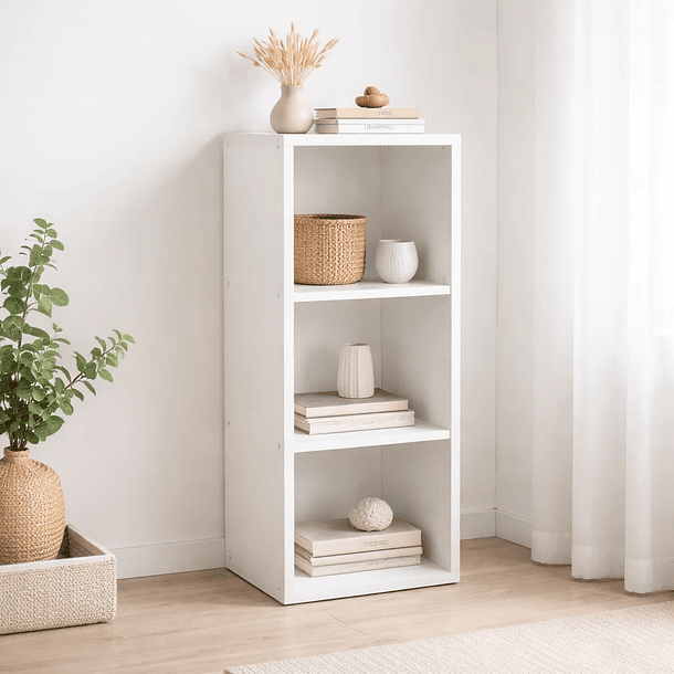 Estante Eiry 3 Color Blanco 2