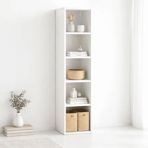 Estante Eiry 5 Color Blanco 2