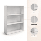 Estante CleanLine Color Blanco 5