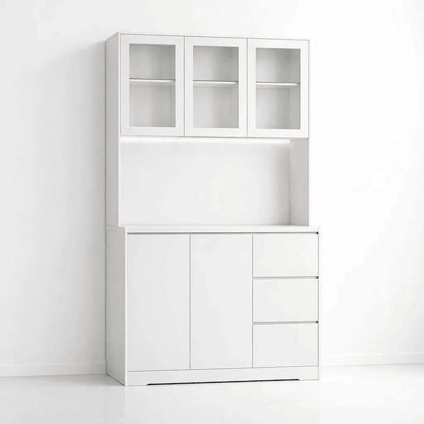 Mueble Buffet Alto LumiGlass 1