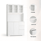 Mueble Buffet Alto LumiGlass 5