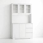 Mueble Buffet Alto LumiGlass 1