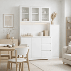 Mueble Buffet Alto LumiGlass 3