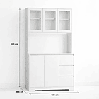 Mueble Buffet Alto LumiGlass 4