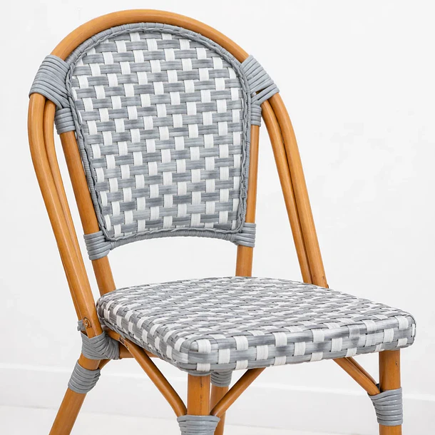 Silla Bistro de Exterior Resistente al Agua y al Sol 6