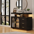 Mueble Cafetero GlassLight con LED 3